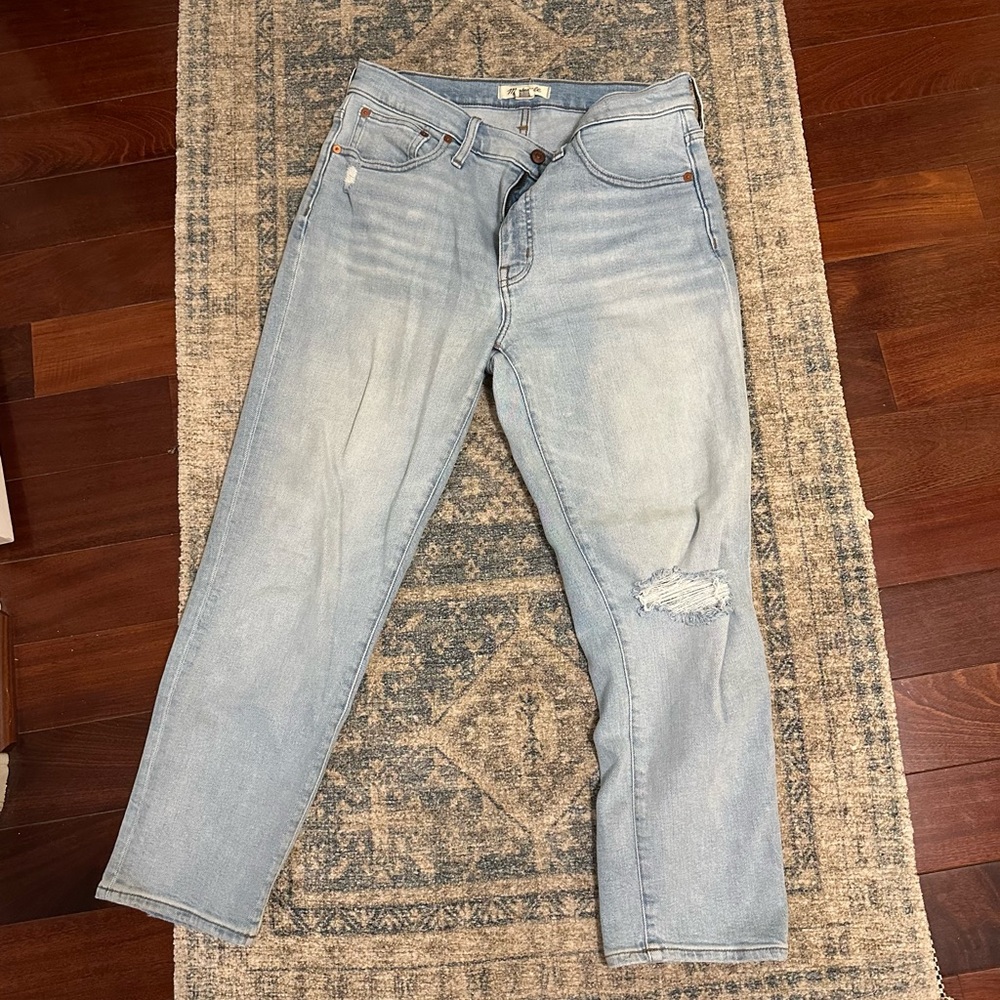 Madewell Mid-Rise Classic Straight Jeans